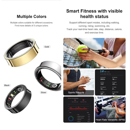 Smart Ring Hypnos — Seu Bem-Estar em um Simples Anel