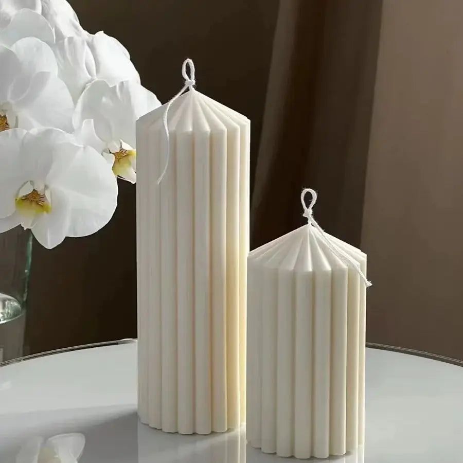 Velas Geométricas de Luxo