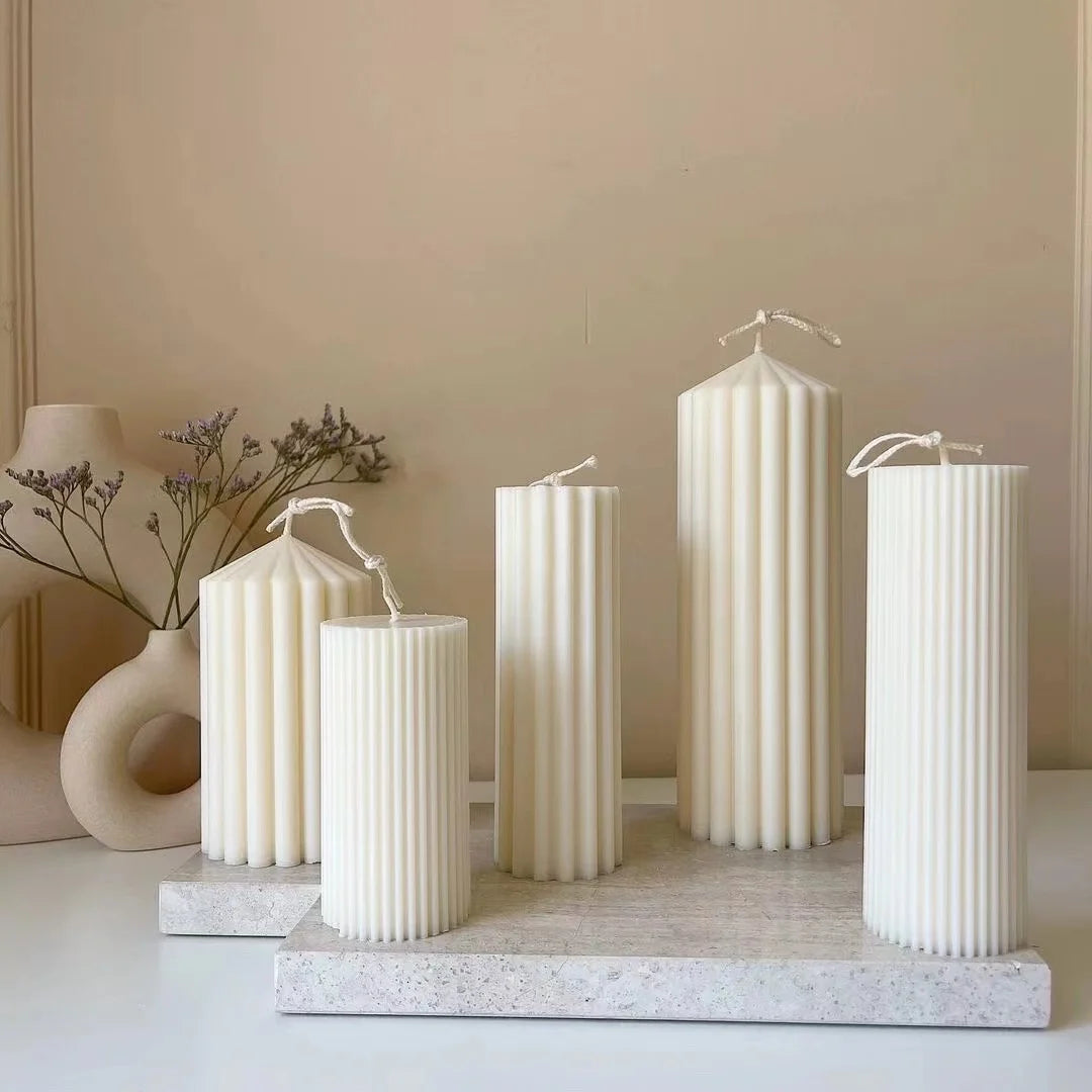 Velas Geométricas de Luxo