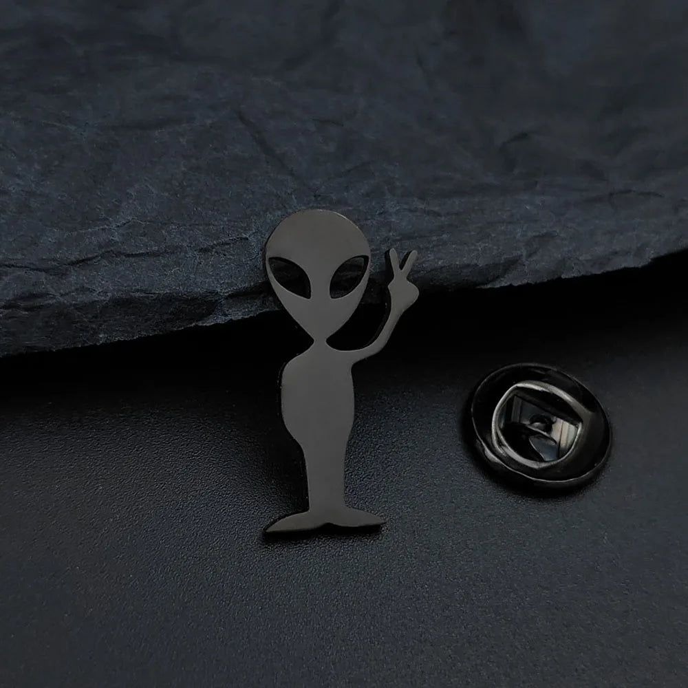 Broche Alienígena Estiloso