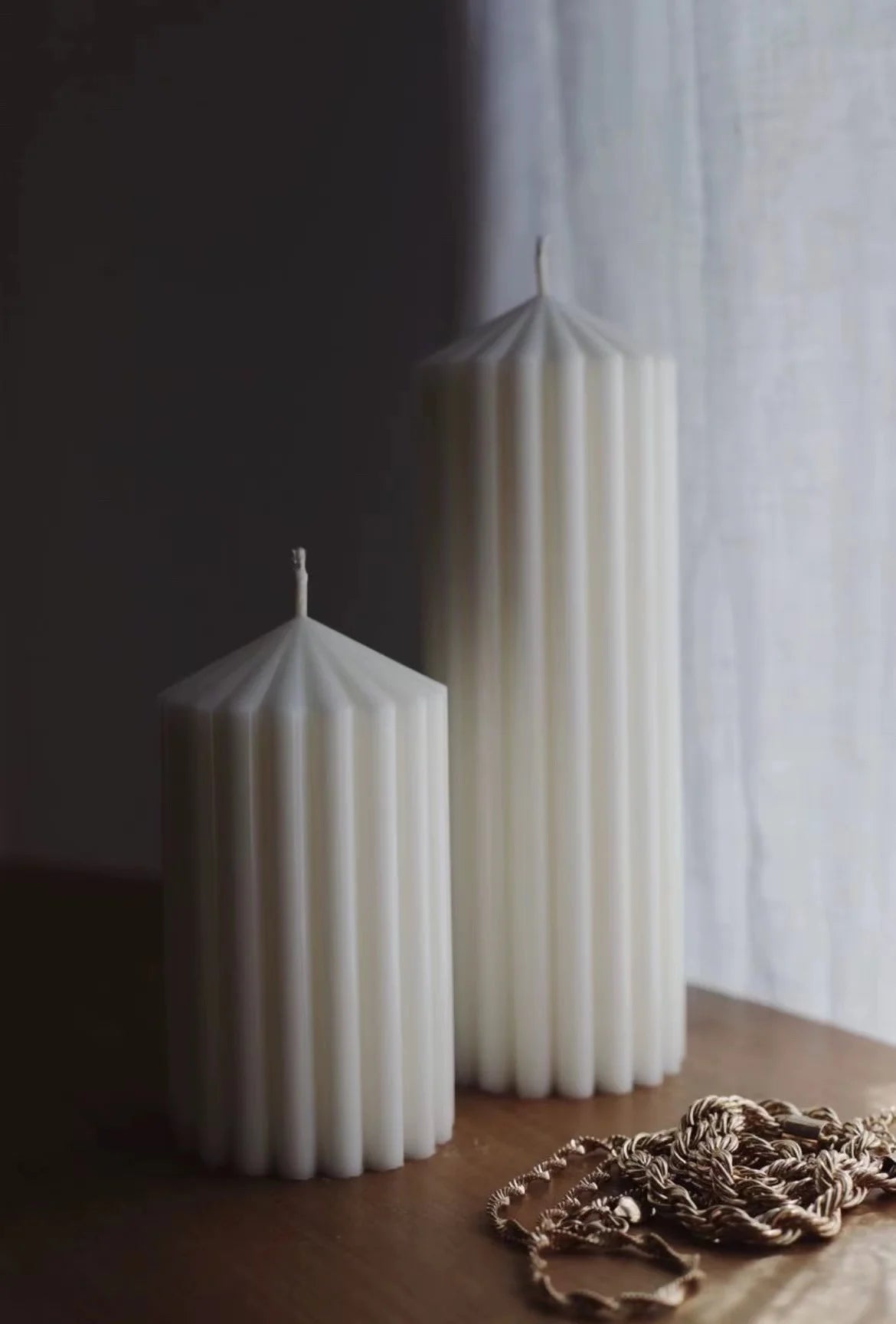 Velas Geométricas de Luxo