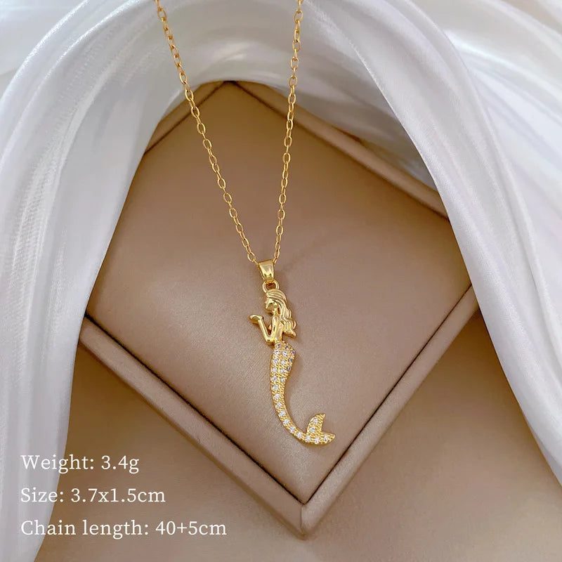 Colar Sereia Elegante e Atemporal