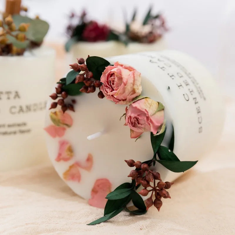 Vela Cêra Romântica Aromaterapia