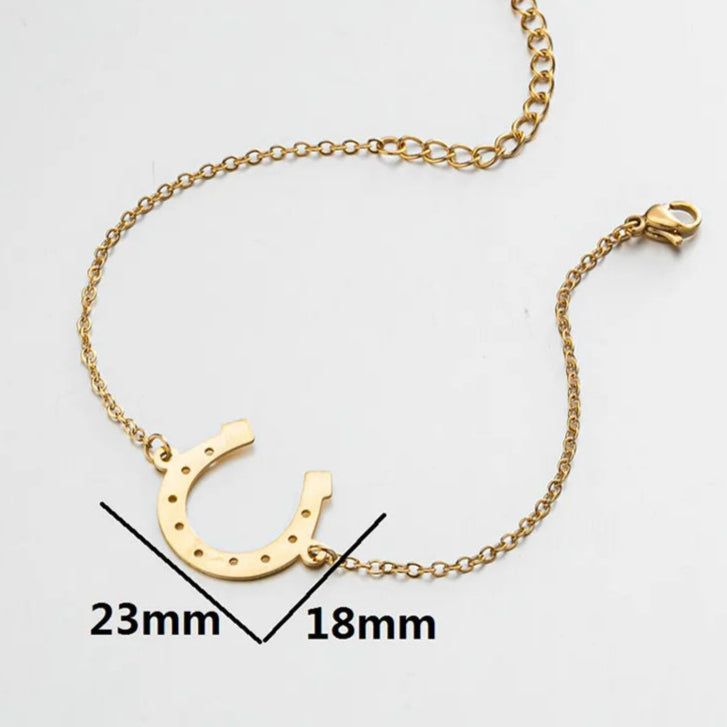 Pulseira Sorte em Aço Inoxidável