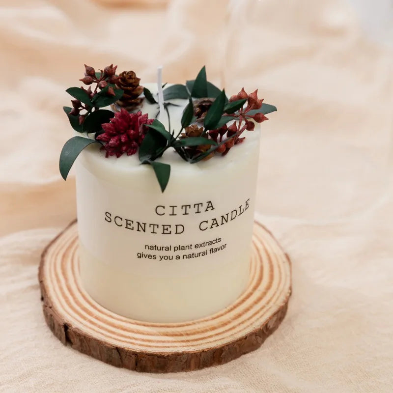 Vela Cêra Romântica Aromaterapia