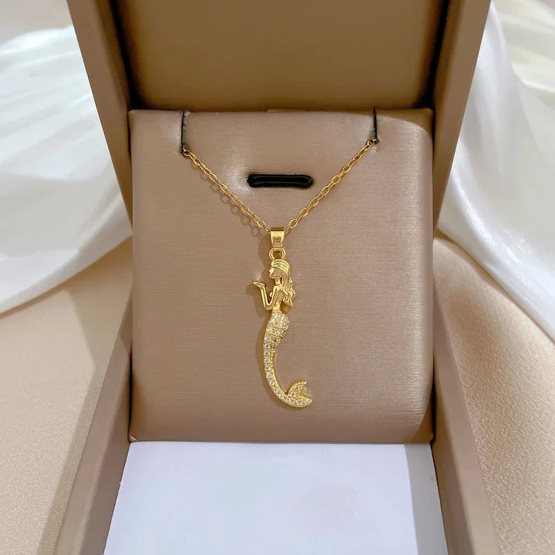 Colar Sereia Elegante e Atemporal