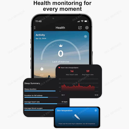 Smart Ring Hypnos — Seu Bem-Estar em um Simples Anel